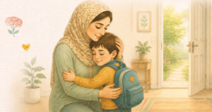 وابستگی کودک به والدین در کلاس اول ابتدایی
