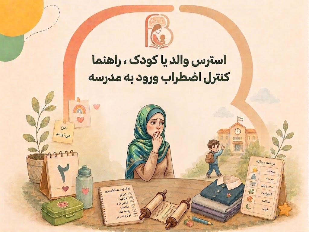 استرس ورود به مدرسه