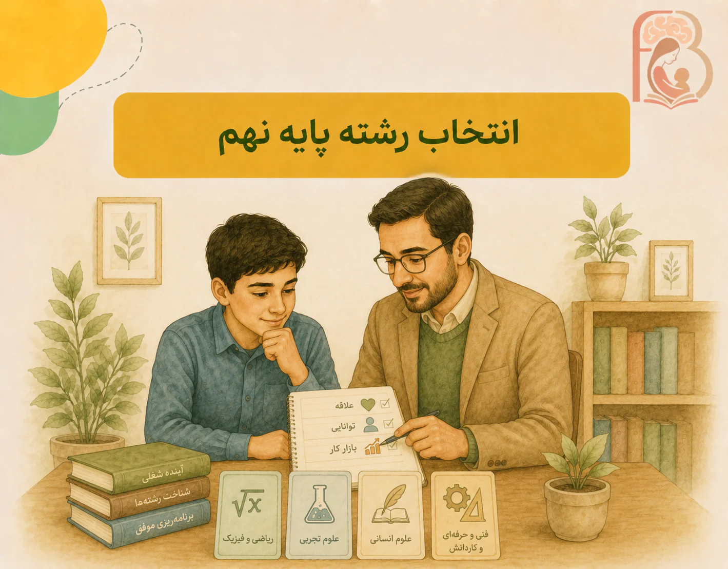 دوره انتخاب رشته پایه نهم